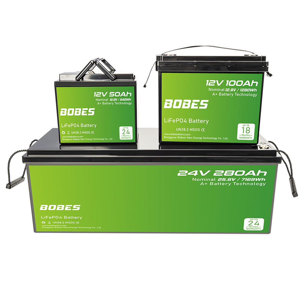 Herstellerproduzierter kundenspezifischer Wechselblei-Säure-Batterie in Lithiumbatterie 12V 24 V 50AH 100AH ​​280AH
